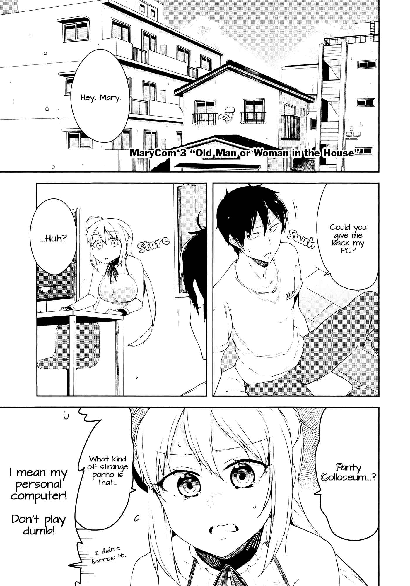 Page 1 Chapter 3 Kabe ni Mary.com