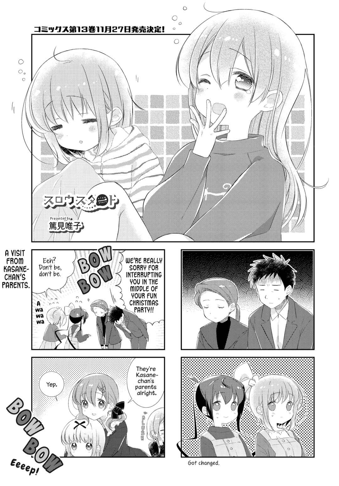 Page 1 Chapter 156 Slow Start