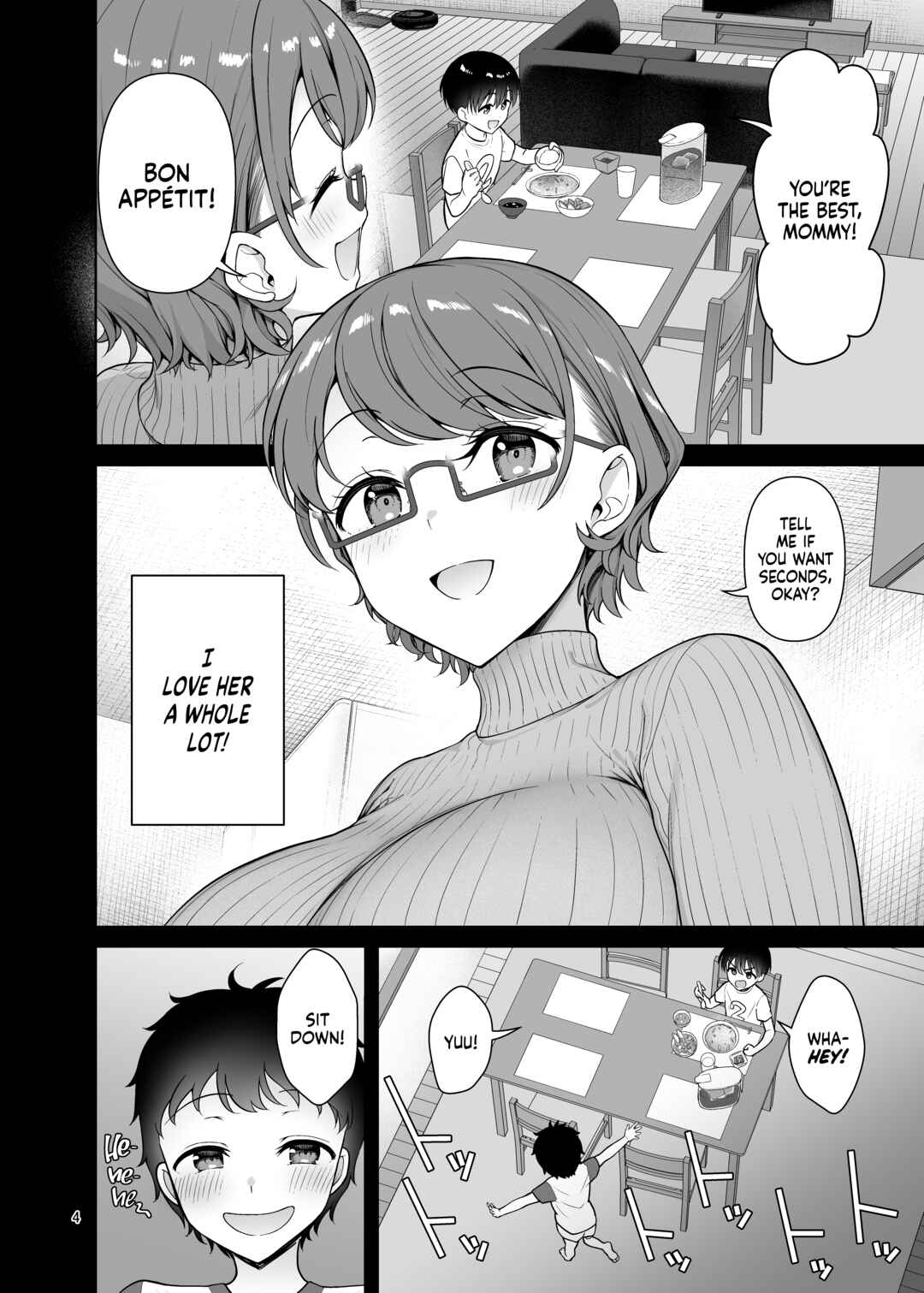 Page 4 Chapter Unknown_47cf Boku no Mama wa Otouto no Mae de Dake Dosukebe ni Naru
