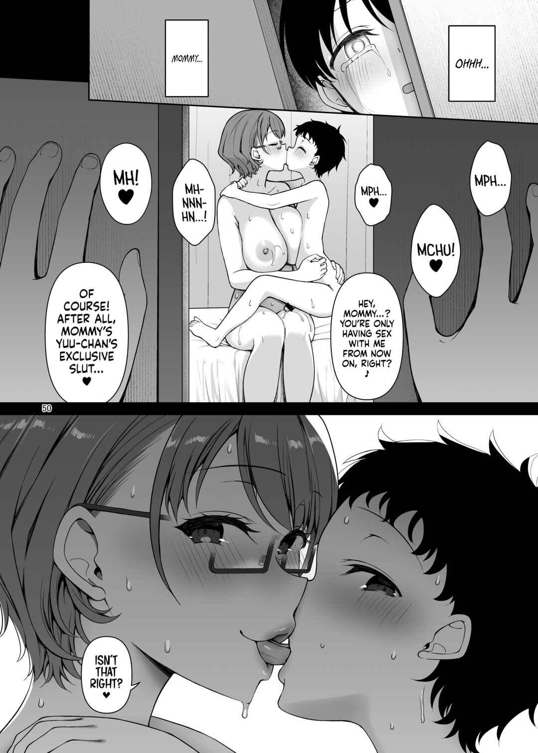 Page 50 Chapter Unknown_47cf Boku no Mama wa Otouto no Mae de Dake Dosukebe ni Naru