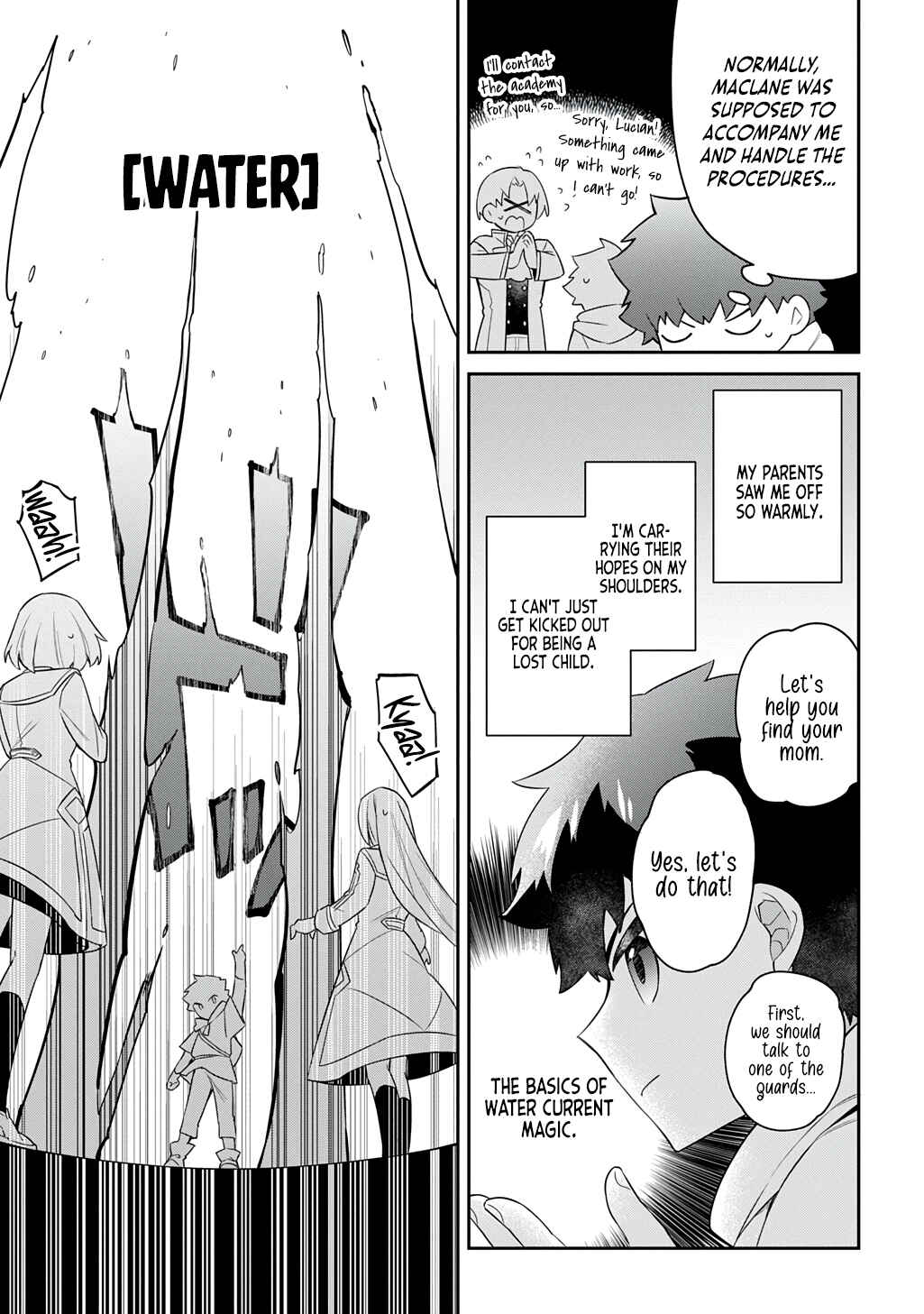 Page 8 Chapter 5 Shiniki no Mahoutsukai ~Shin ni Aisareta Rakudaisei wa Mahou Gakuin e Kayou~