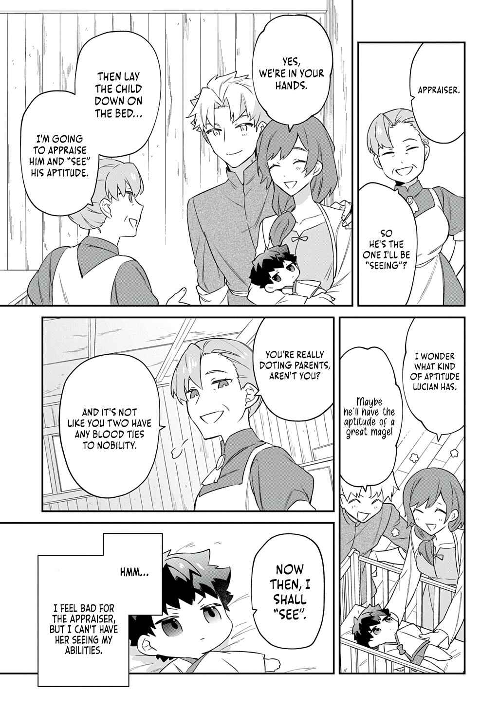 Page 13 Chapter 1 Shiniki no Mahoutsukai ~Shin ni Aisareta Rakudaisei wa Mahou Gakuin e Kayou~