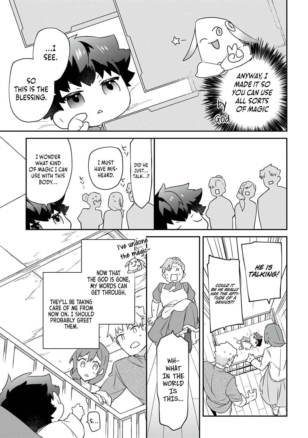 Page 15 Chapter 1 Shiniki no Mahoutsukai ~Shin ni Aisareta Rakudaisei wa Mahou Gakuin e Kayou~