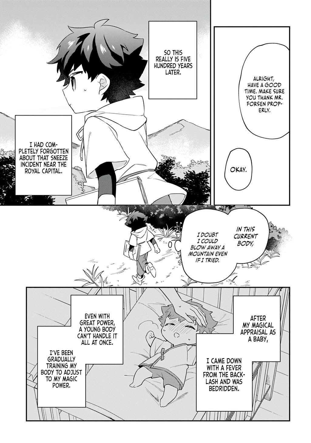 Page 23 Chapter 1 Shiniki no Mahoutsukai ~Shin ni Aisareta Rakudaisei wa Mahou Gakuin e Kayou~
