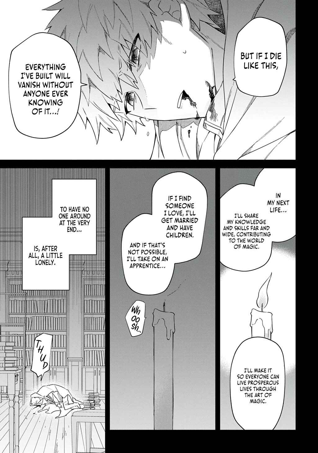 Page 9 Chapter 1 Shiniki no Mahoutsukai ~Shin ni Aisareta Rakudaisei wa Mahou Gakuin e Kayou~