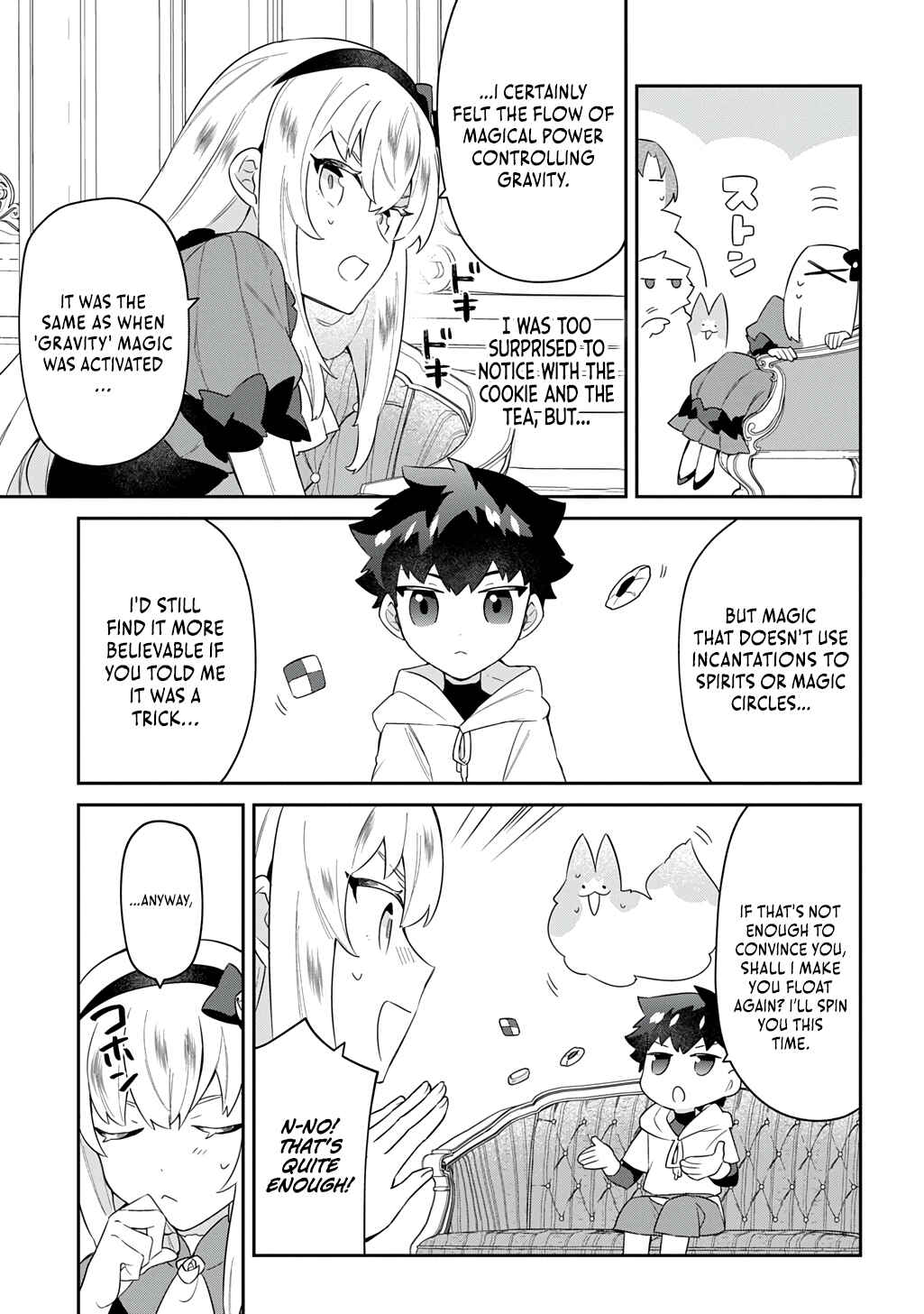 Page 12 Chapter 4 Shiniki no Mahoutsukai ~Shin ni Aisareta Rakudaisei wa Mahou Gakuin e Kayou~