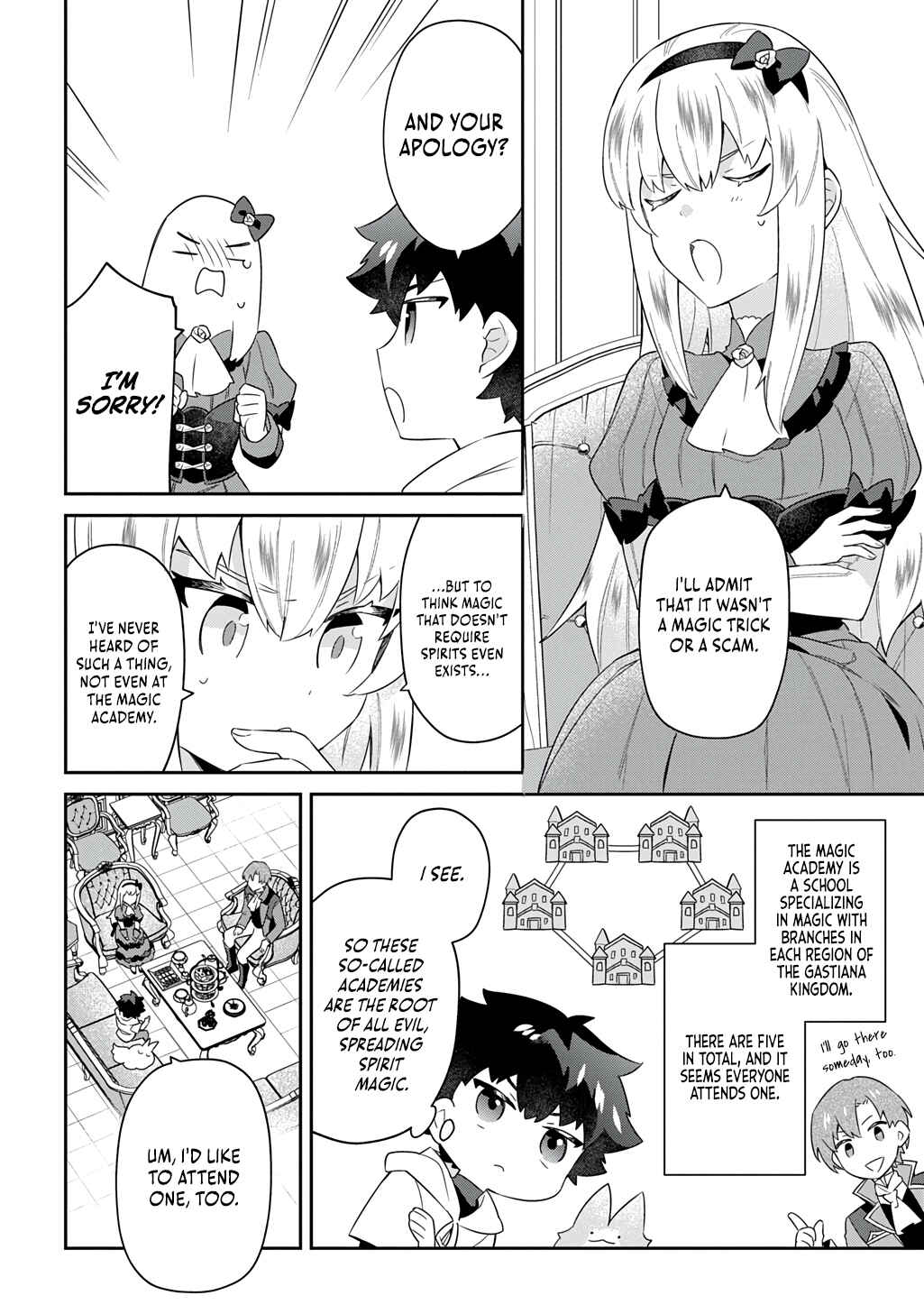 Page 13 Chapter 4 Shiniki no Mahoutsukai ~Shin ni Aisareta Rakudaisei wa Mahou Gakuin e Kayou~