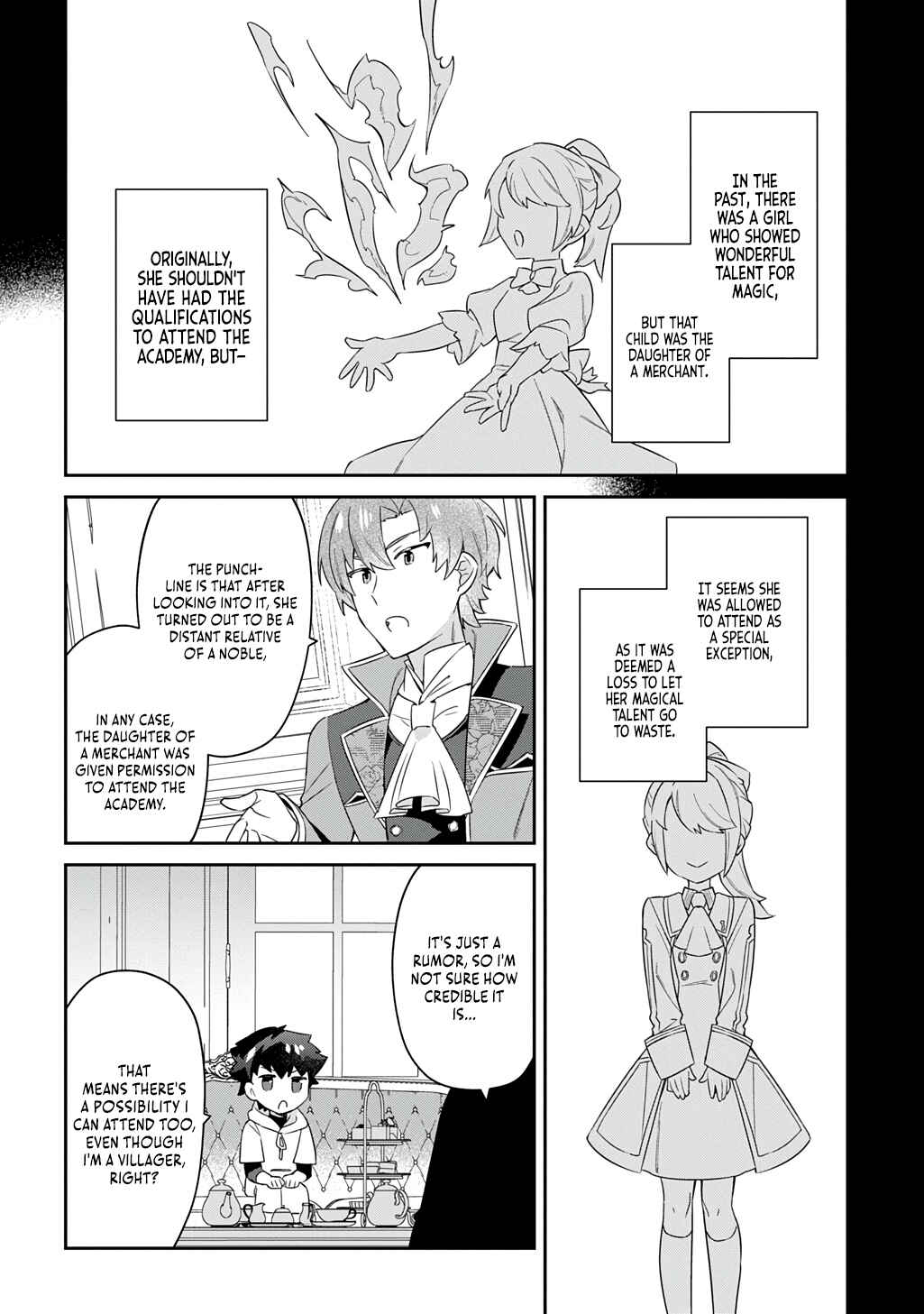 Page 15 Chapter 4 Shiniki no Mahoutsukai ~Shin ni Aisareta Rakudaisei wa Mahou Gakuin e Kayou~