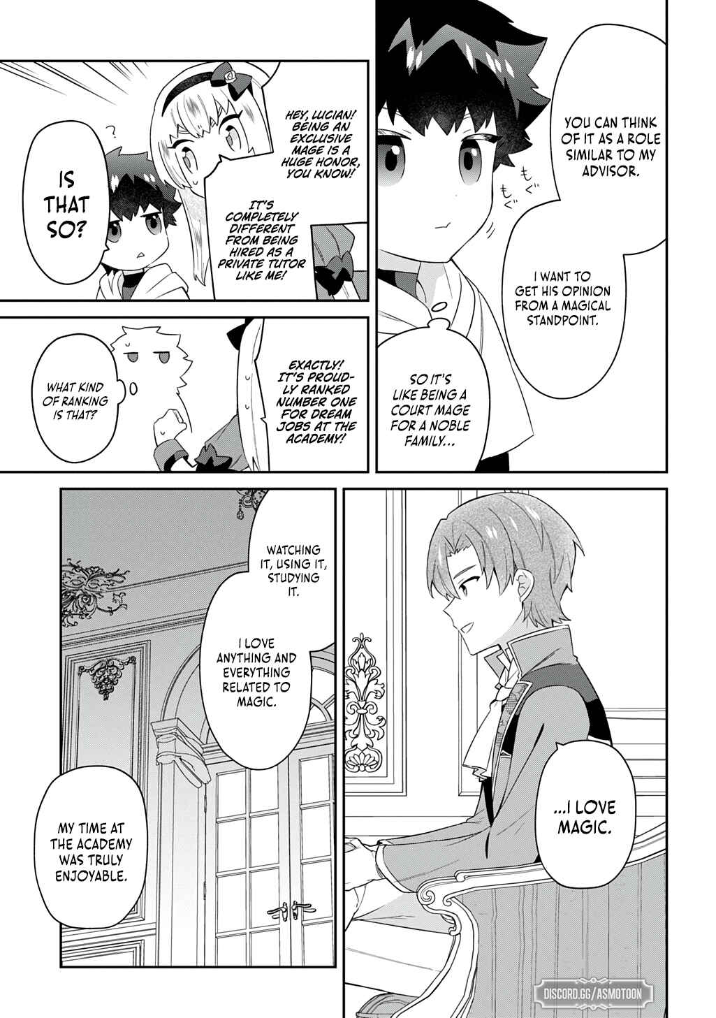 Page 18 Chapter 4 Shiniki no Mahoutsukai ~Shin ni Aisareta Rakudaisei wa Mahou Gakuin e Kayou~