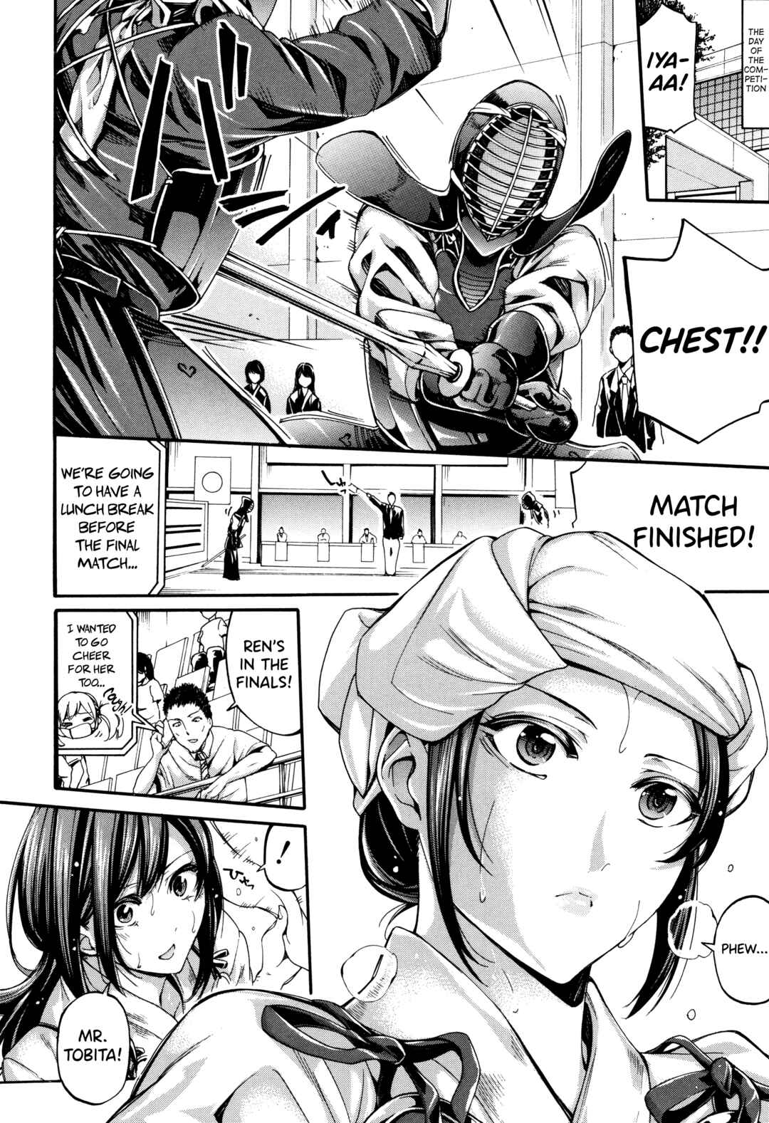 Page 10 Chapter 2 Bukatsu Shoujo Paradise ~ Asekkaki no Tenshi-tachi