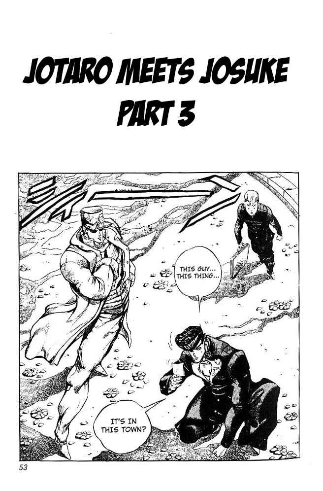 Page 1 Chapter 3 JoJos Bizarre Adventure Part 4 - Diamond is Unbreakable