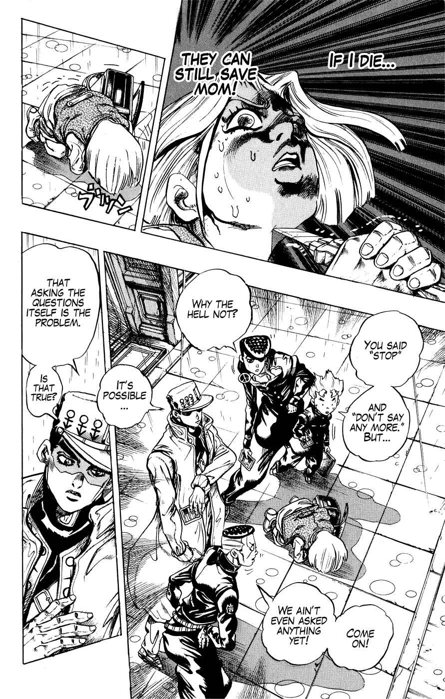 Page 8 Chapter 158 JoJos Bizarre Adventure Part 4 - Diamond is Unbreakable