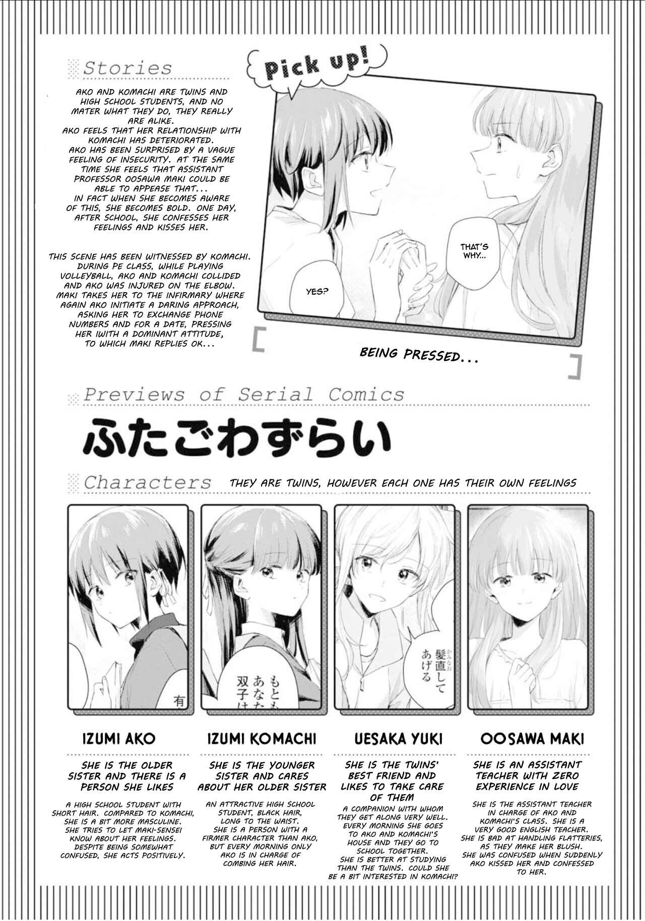 Page 1 Chapter 3 Twins in Agony