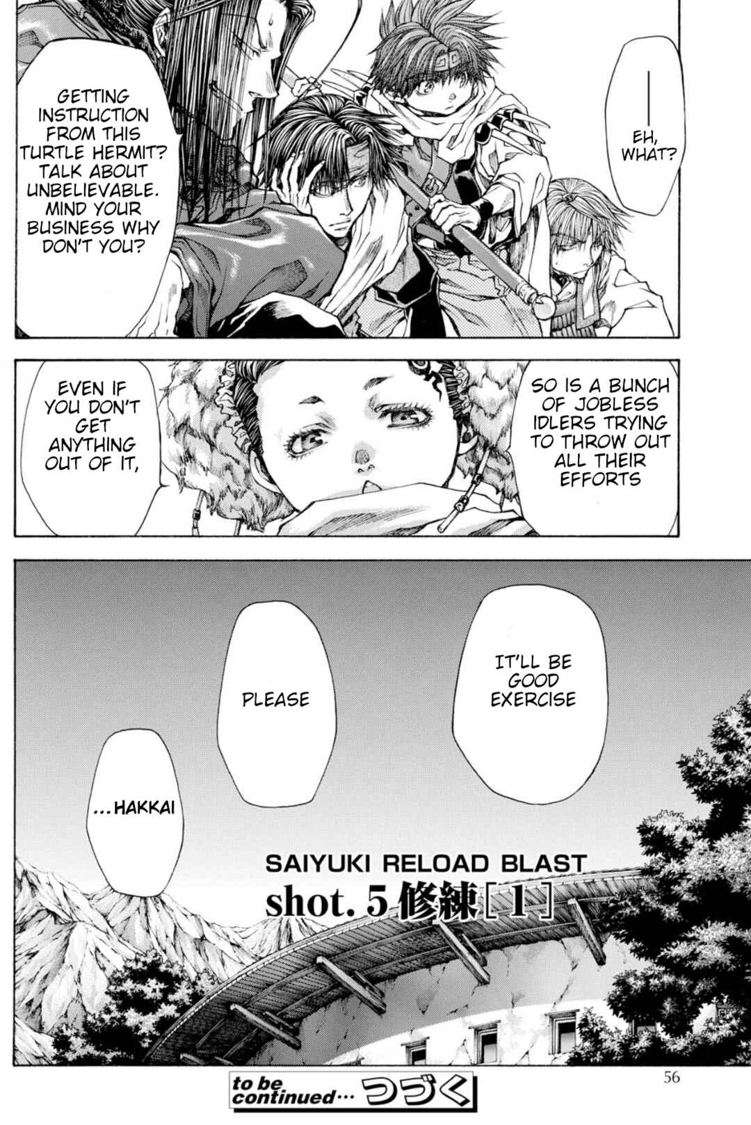 Page 44 Chapter 22 Saiyuki RELOAD BLAST