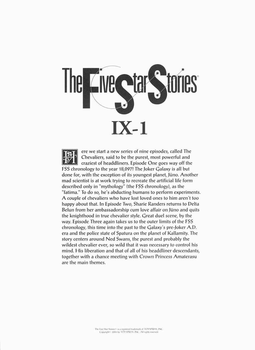 Page 4 Chapter 21 The Five Star Stories
