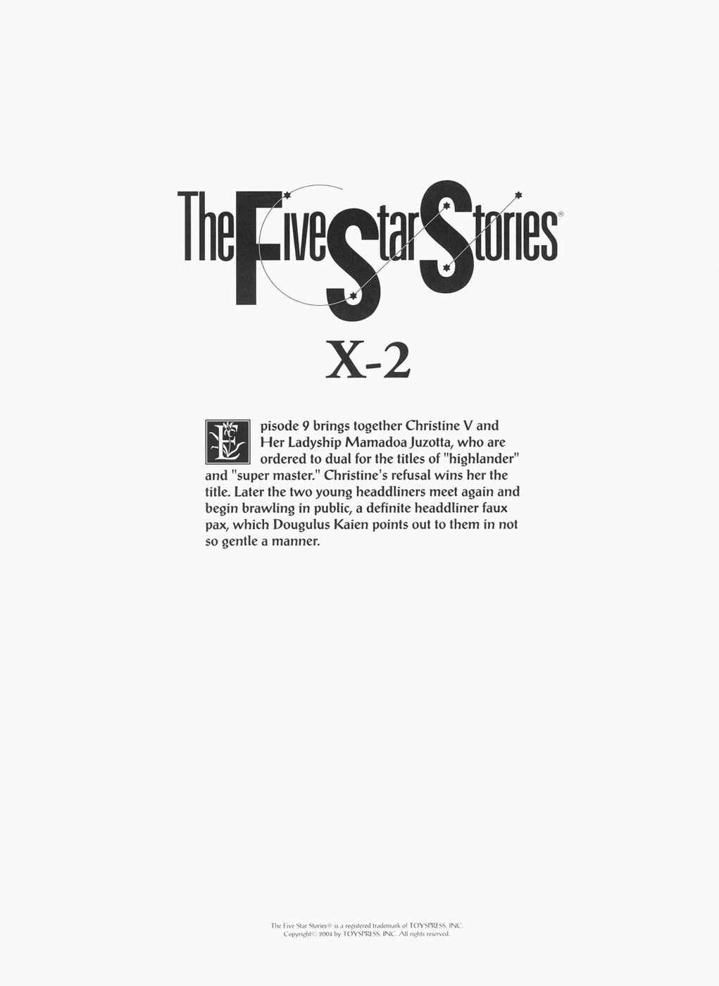 Page 4 Chapter 25 The Five Star Stories