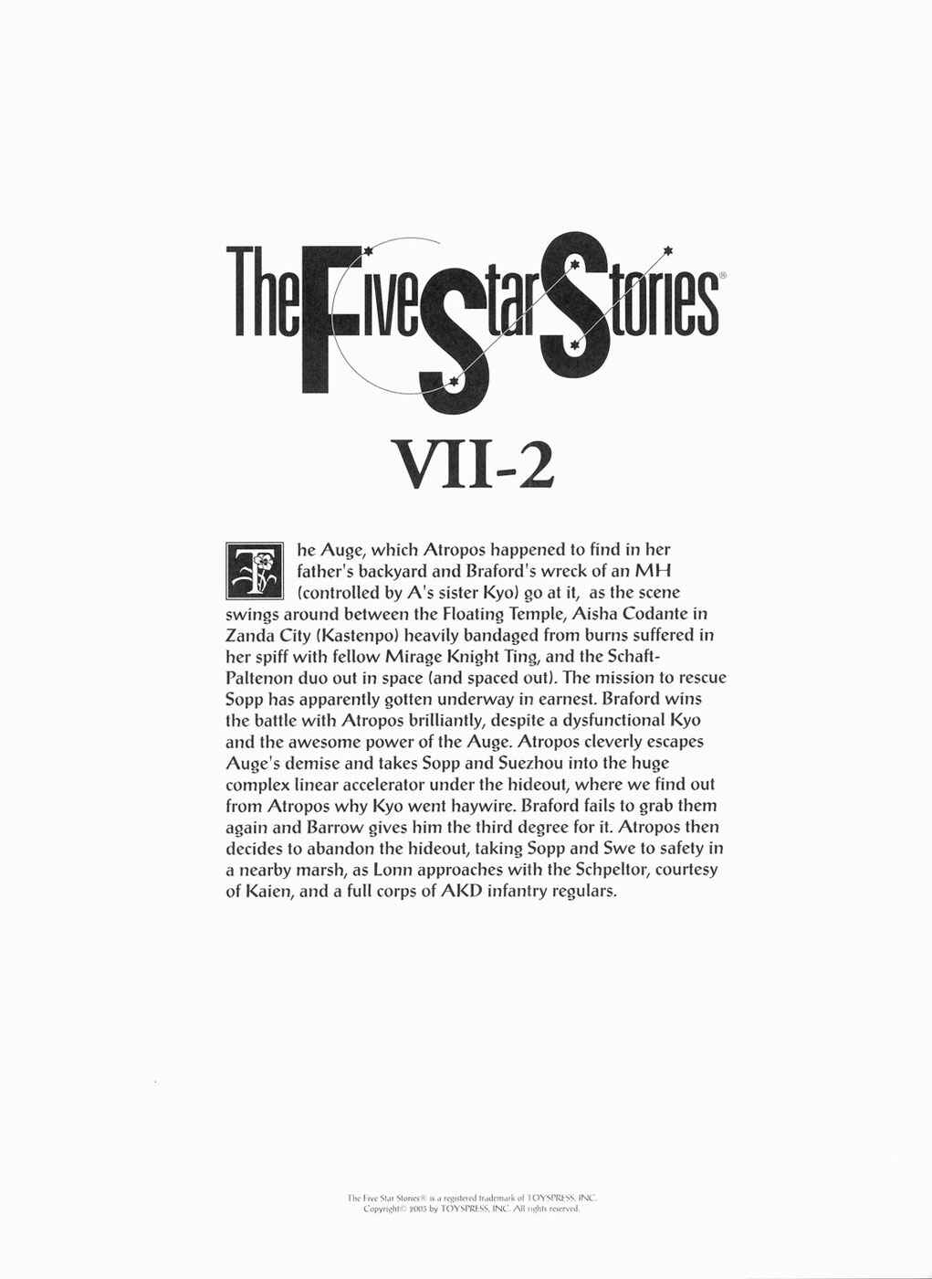 Page 4 Chapter 16 The Five Star Stories