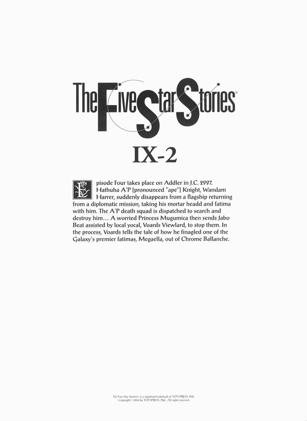 Page 4 Chapter 22 The Five Star Stories