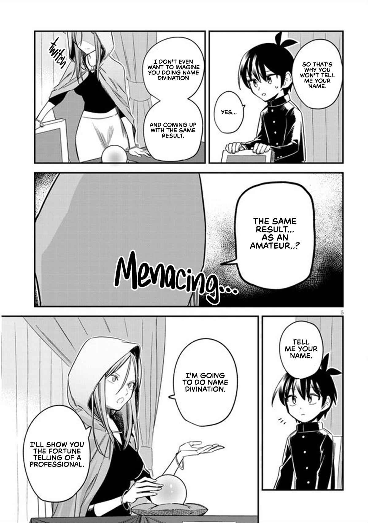 Page 5 Chapter 4 The Troubles of a Fortune Teller