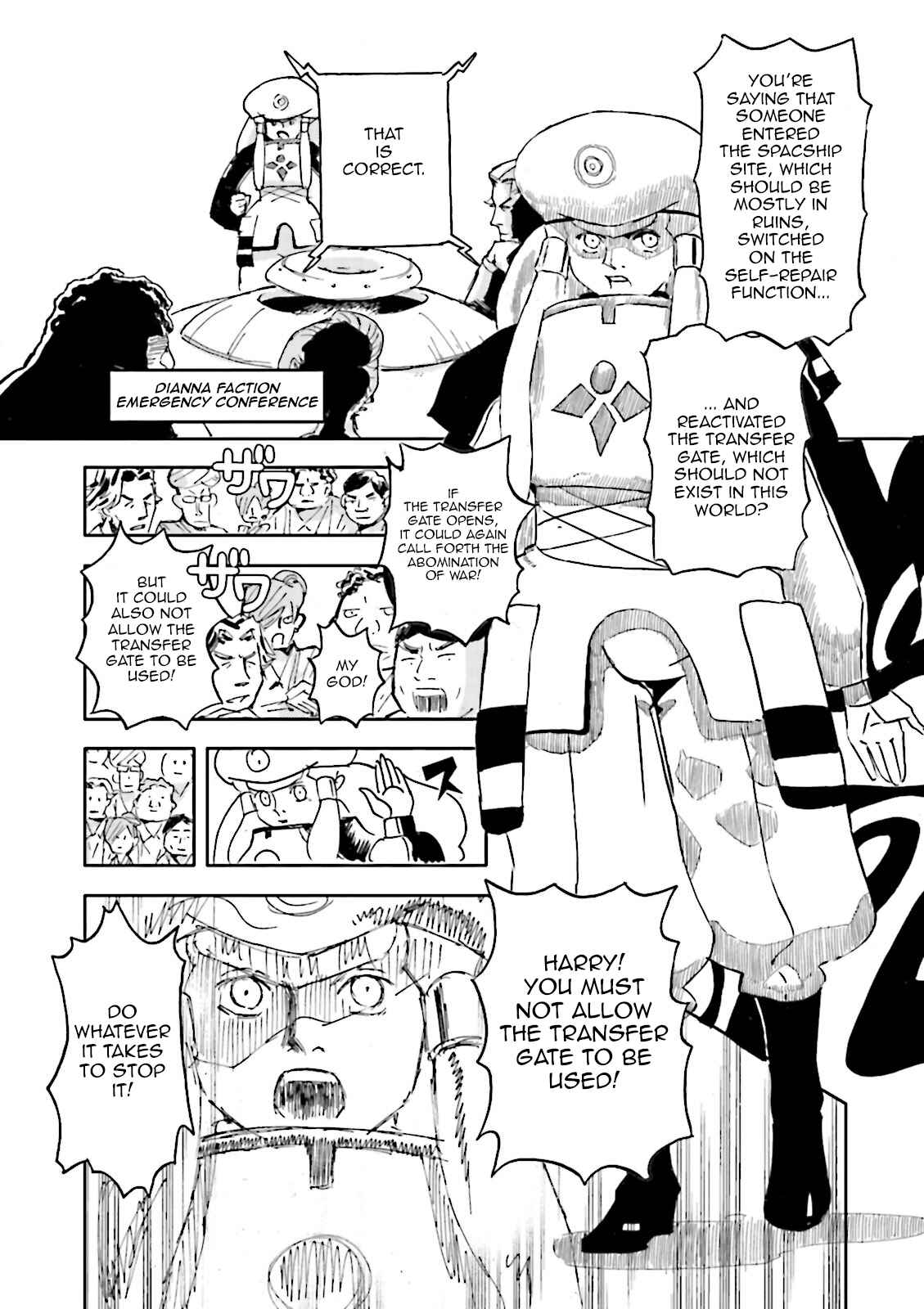 Page 10 Chapter 7 ∀ Gundam - Wind of the Moon
