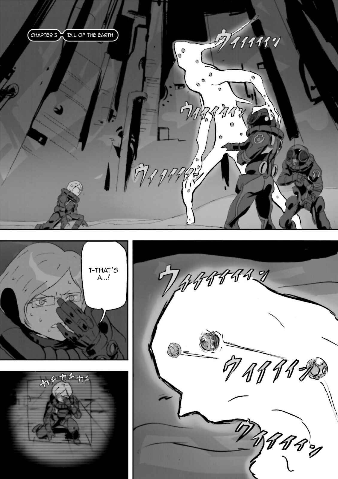 Page 1 Chapter 5 ∀ Gundam - Wind of the Moon