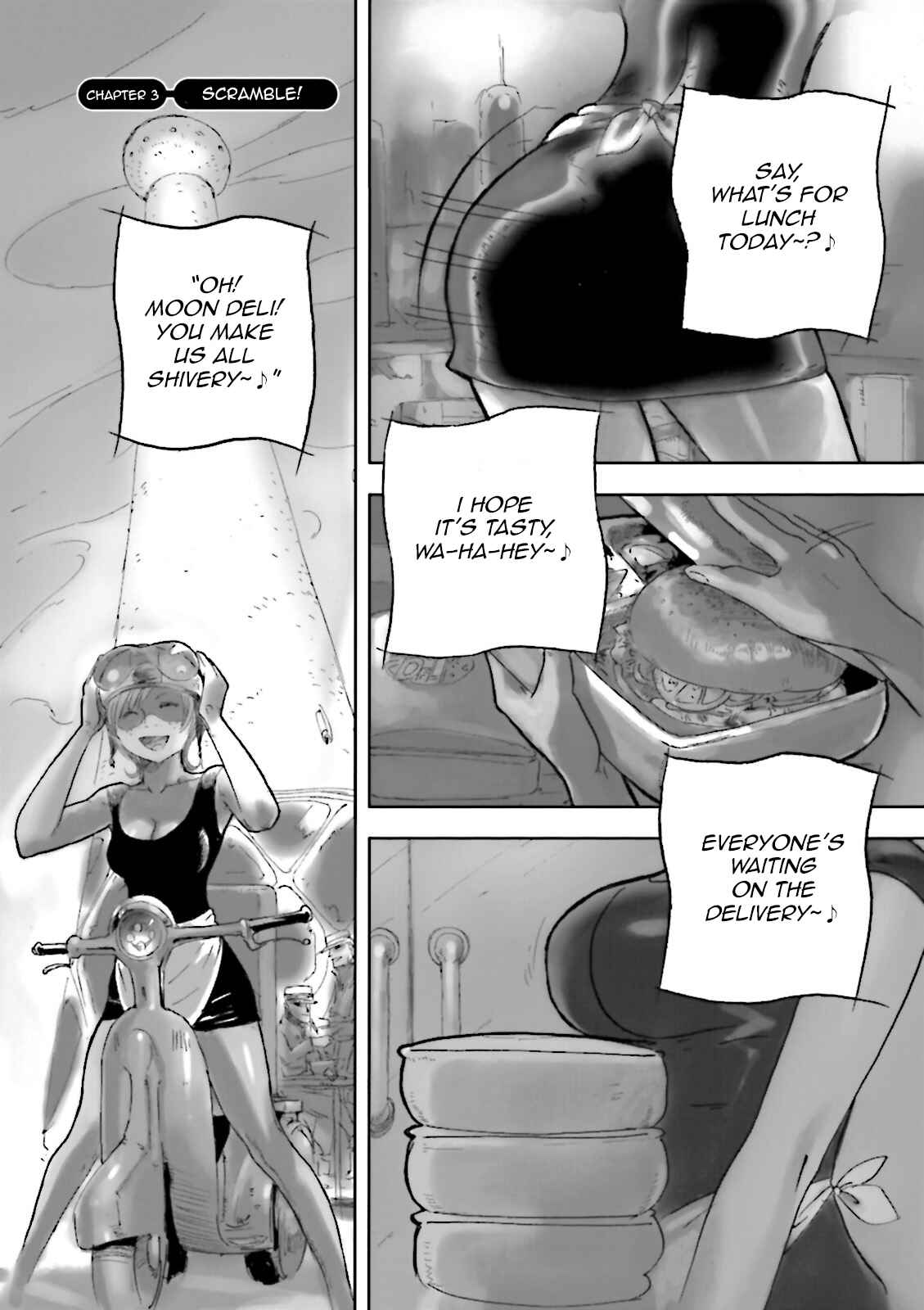 Page 1 Chapter 3 ∀ Gundam - Wind of the Moon