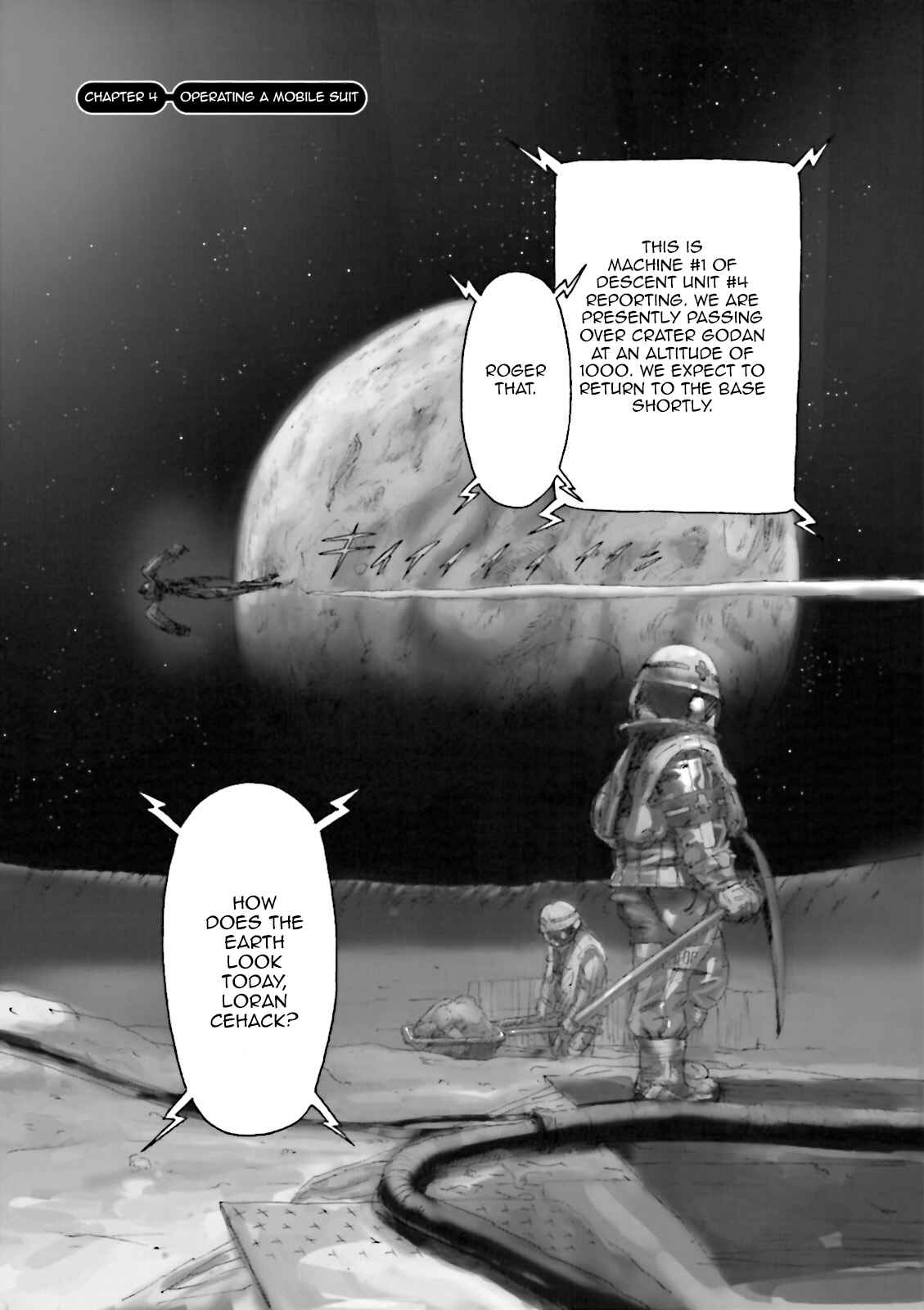 Page 1 Chapter 4 ∀ Gundam - Wind of the Moon