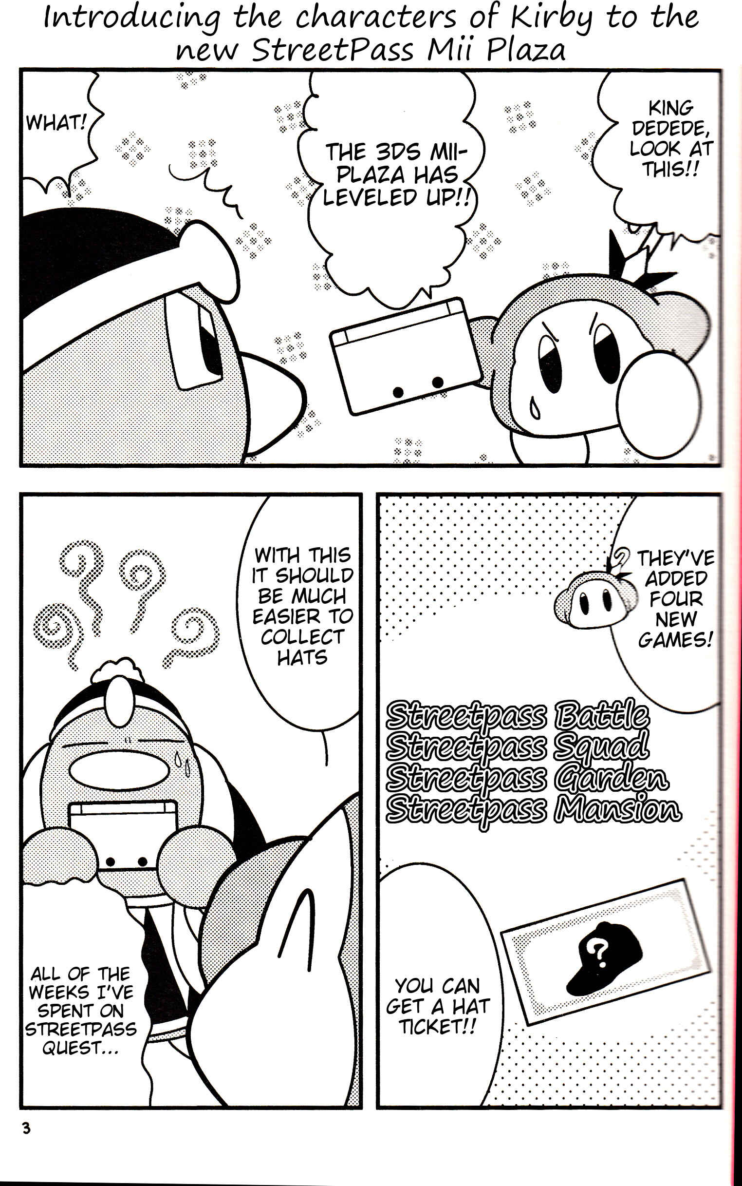 Page 2 Chapter Unknown_0930 Kirby x Animal Crossing - A Perfect StreetPass Day (Doujinshi)