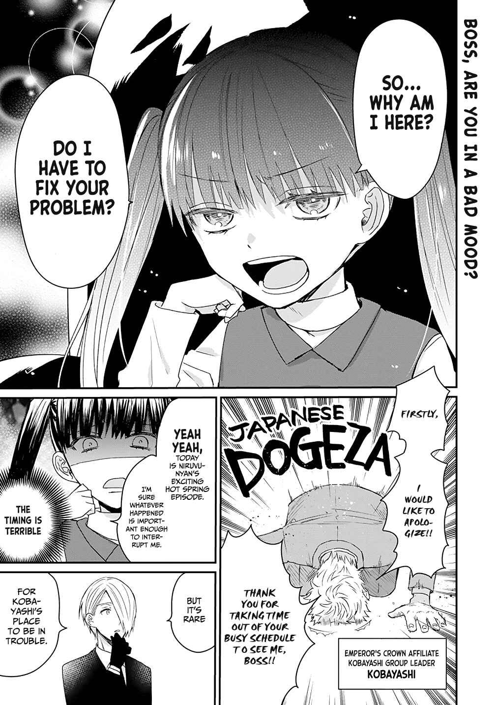Page 1 Chapter 15 The Story of a Yakuza Boss Reborn as a Little Girl