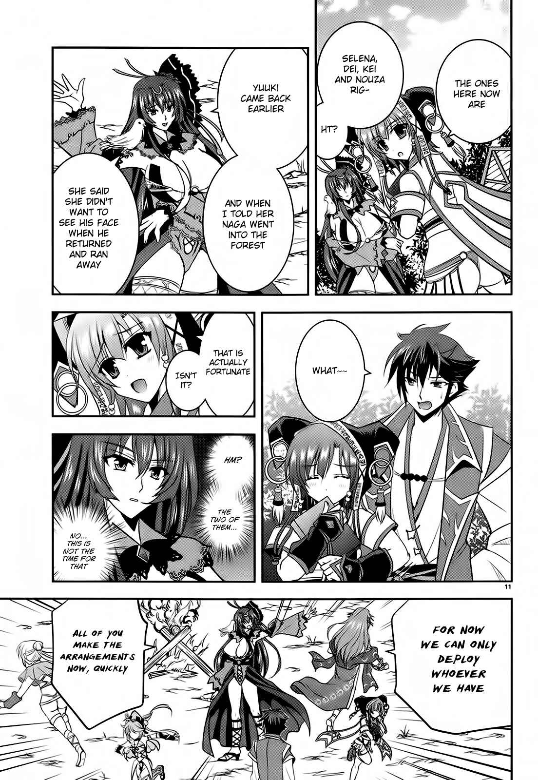 Page 11 Chapter 4 Ochitekita Ryuuou to Horobiyuku Majo no Kuni