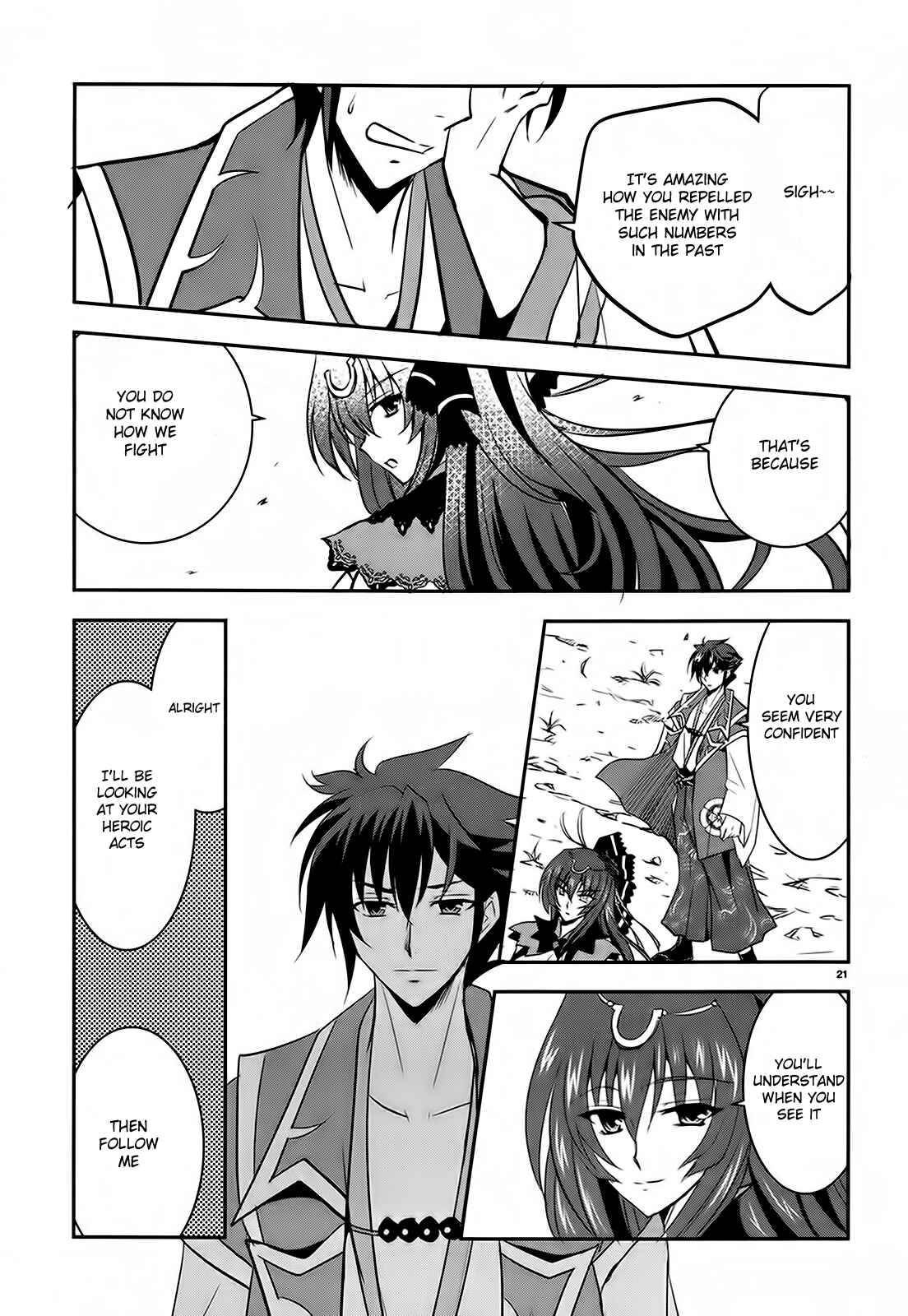 Page 21 Chapter 4 Ochitekita Ryuuou to Horobiyuku Majo no Kuni
