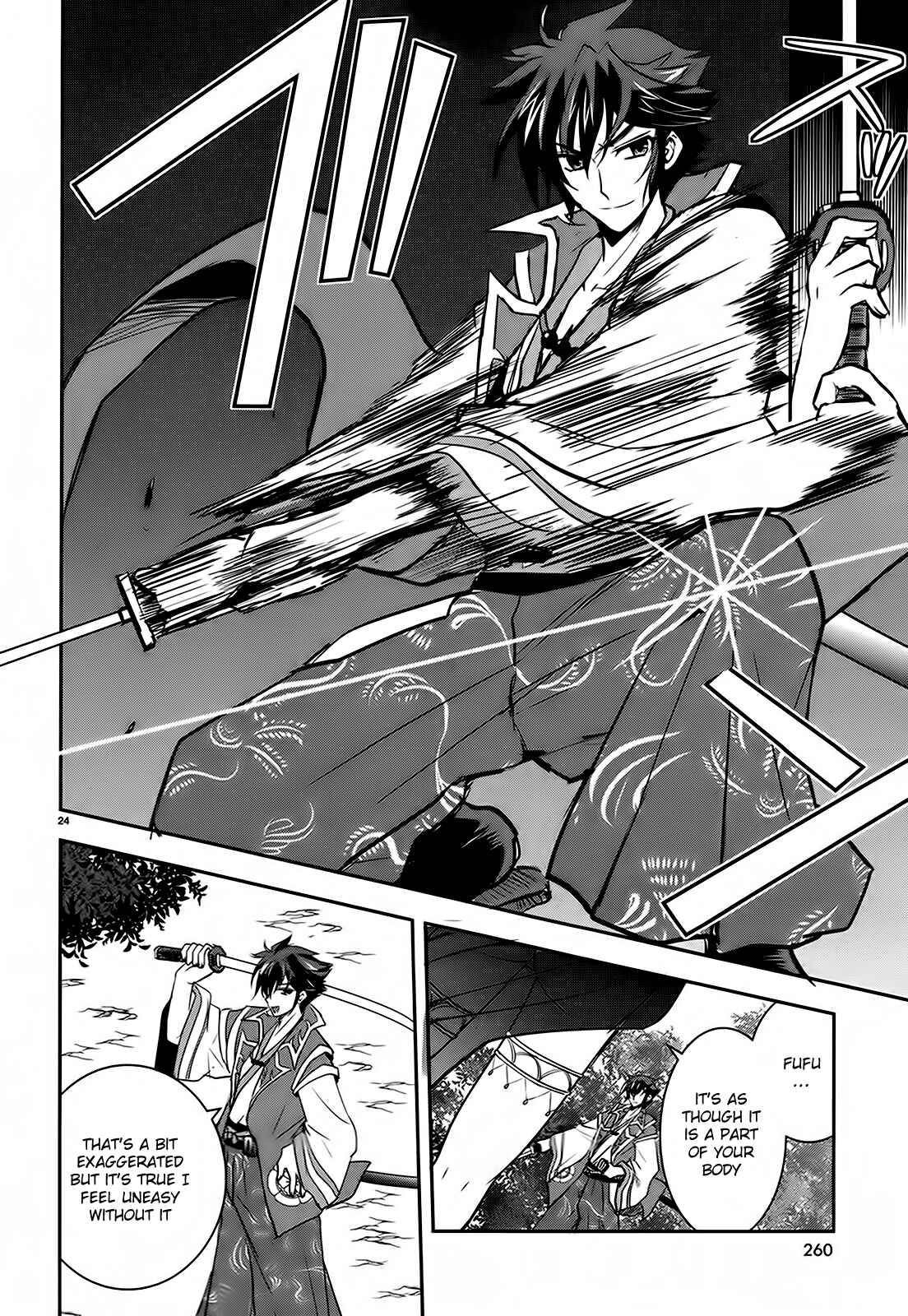 Page 24 Chapter 4 Ochitekita Ryuuou to Horobiyuku Majo no Kuni