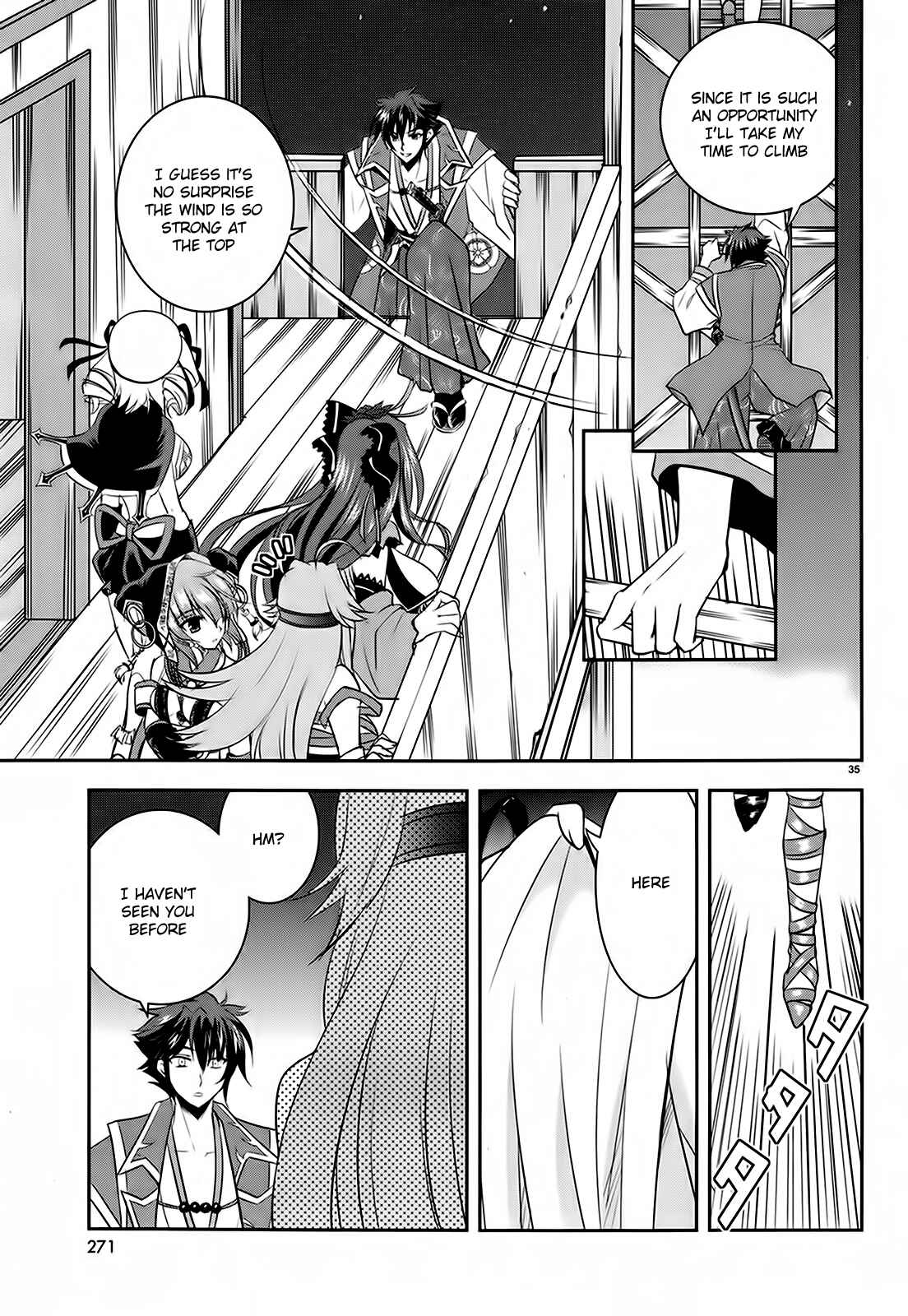 Page 35 Chapter 4 Ochitekita Ryuuou to Horobiyuku Majo no Kuni