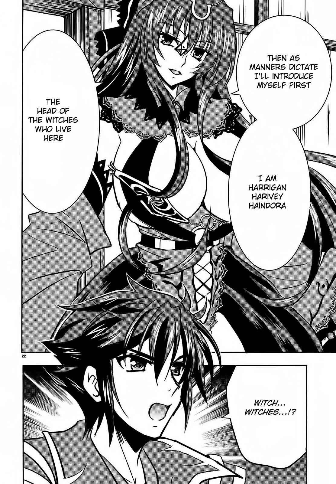 Page 22 Chapter 2 Ochitekita Ryuuou to Horobiyuku Majo no Kuni