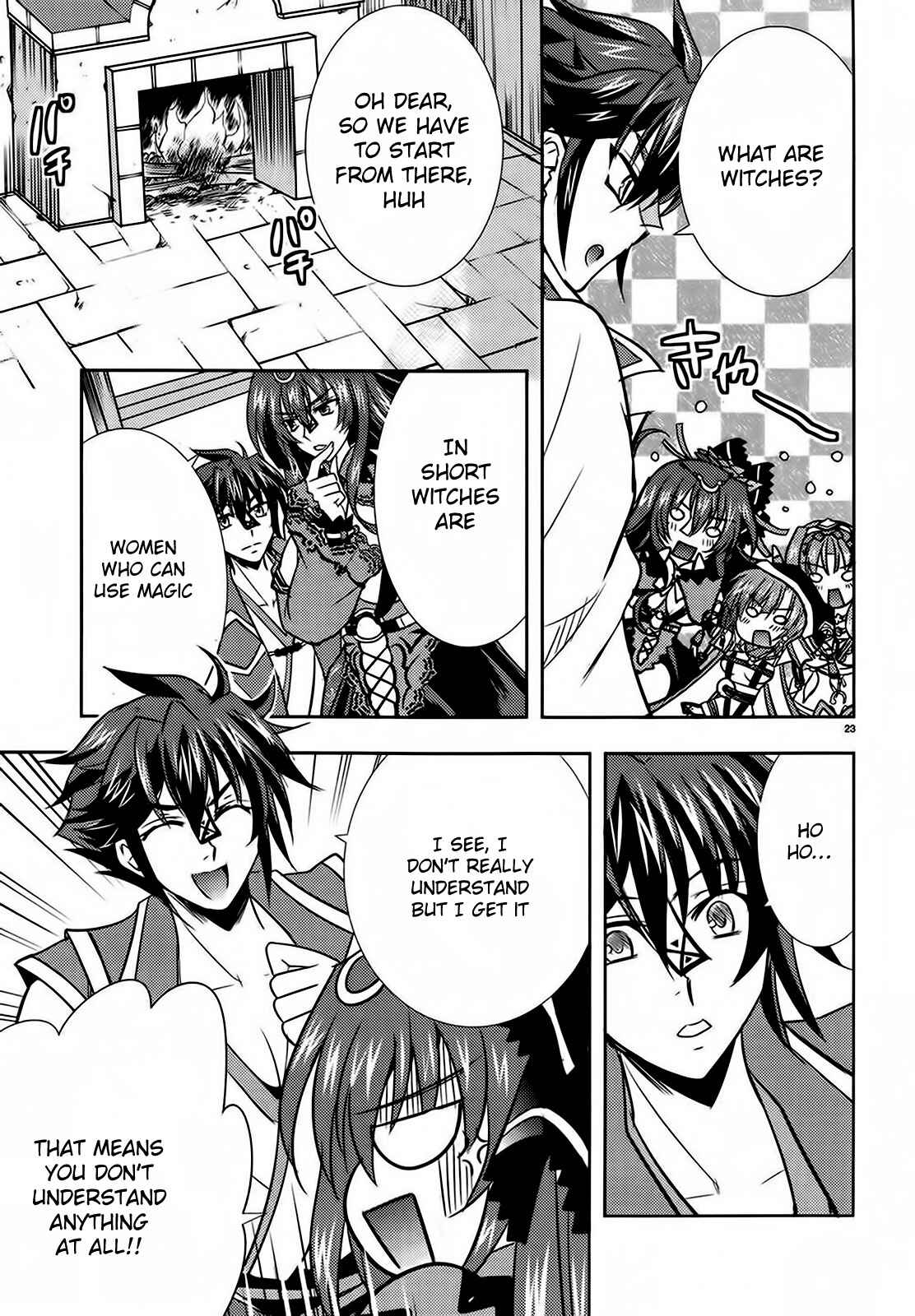 Page 23 Chapter 2 Ochitekita Ryuuou to Horobiyuku Majo no Kuni