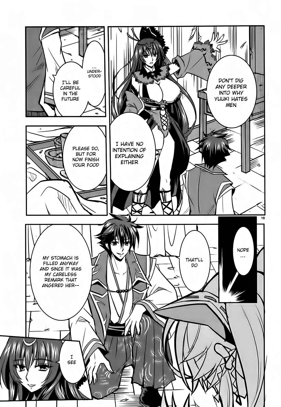 Page 19 Chapter 3 Ochitekita Ryuuou to Horobiyuku Majo no Kuni