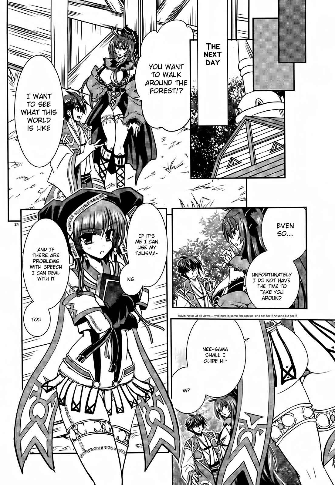 Page 24 Chapter 3 Ochitekita Ryuuou to Horobiyuku Majo no Kuni
