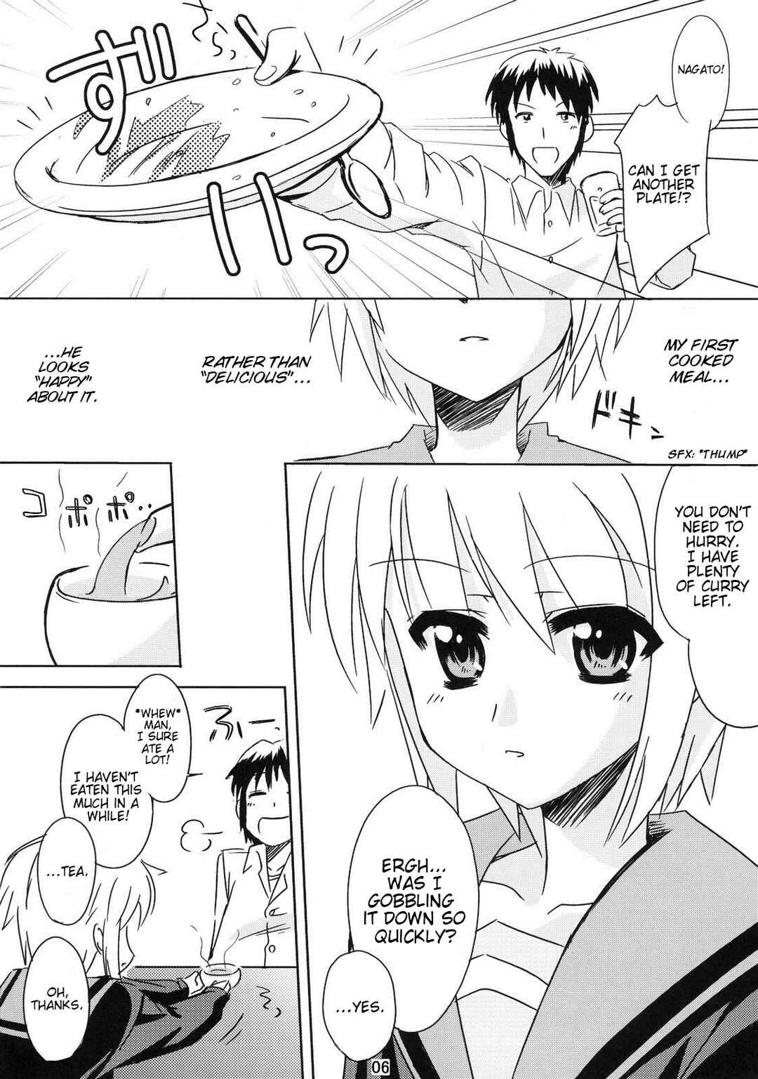Page 6 Chapter Unknown_9997 Suzumiya Haruhi no Yuuutsu - Kyou mo Ashita mo Curry Youbi (Doujinshi)