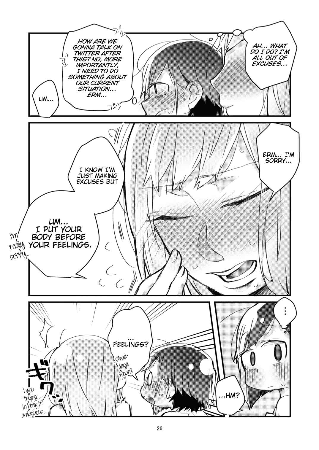 Page 23 Chapter Unknown_254f Akogare no Yuri Eshi-san to Off-Pako Shitatta wwwww