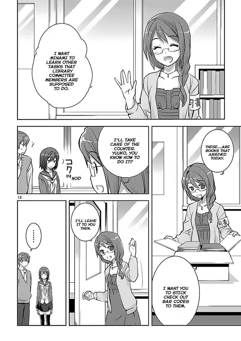 Page 12 Chapter 2 Shinonome Yuuko loves short stories