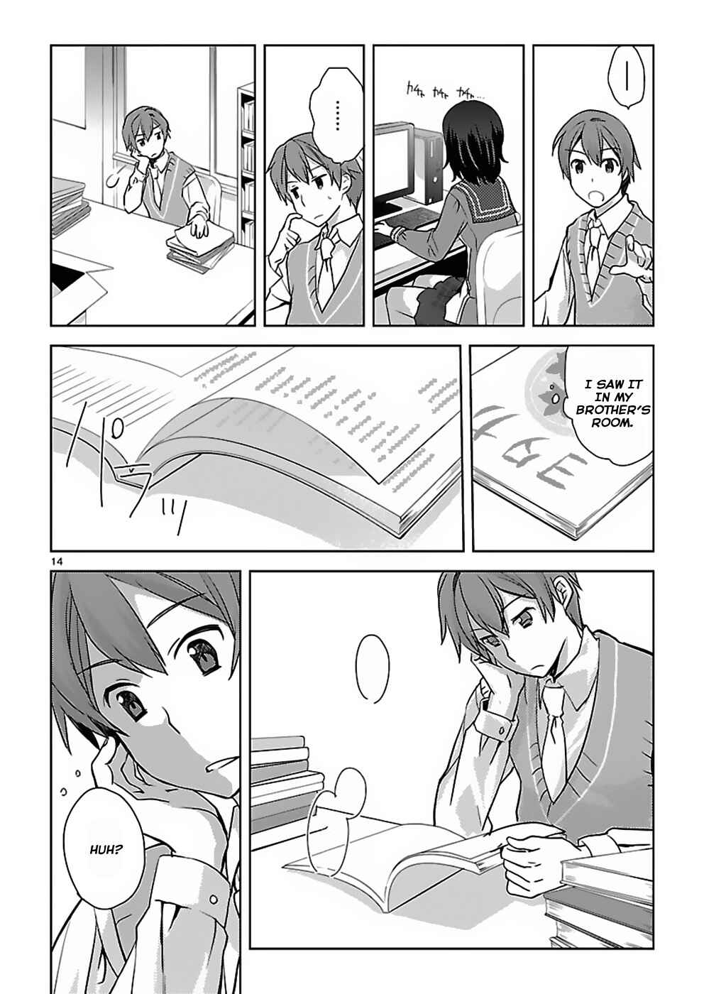 Page 14 Chapter 2 Shinonome Yuuko loves short stories