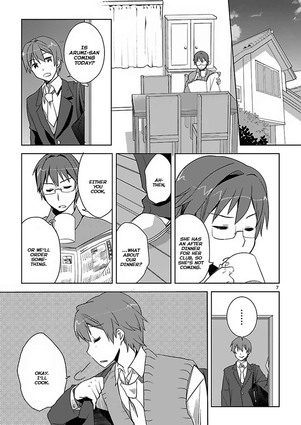 Page 7 Chapter 2 Shinonome Yuuko loves short stories