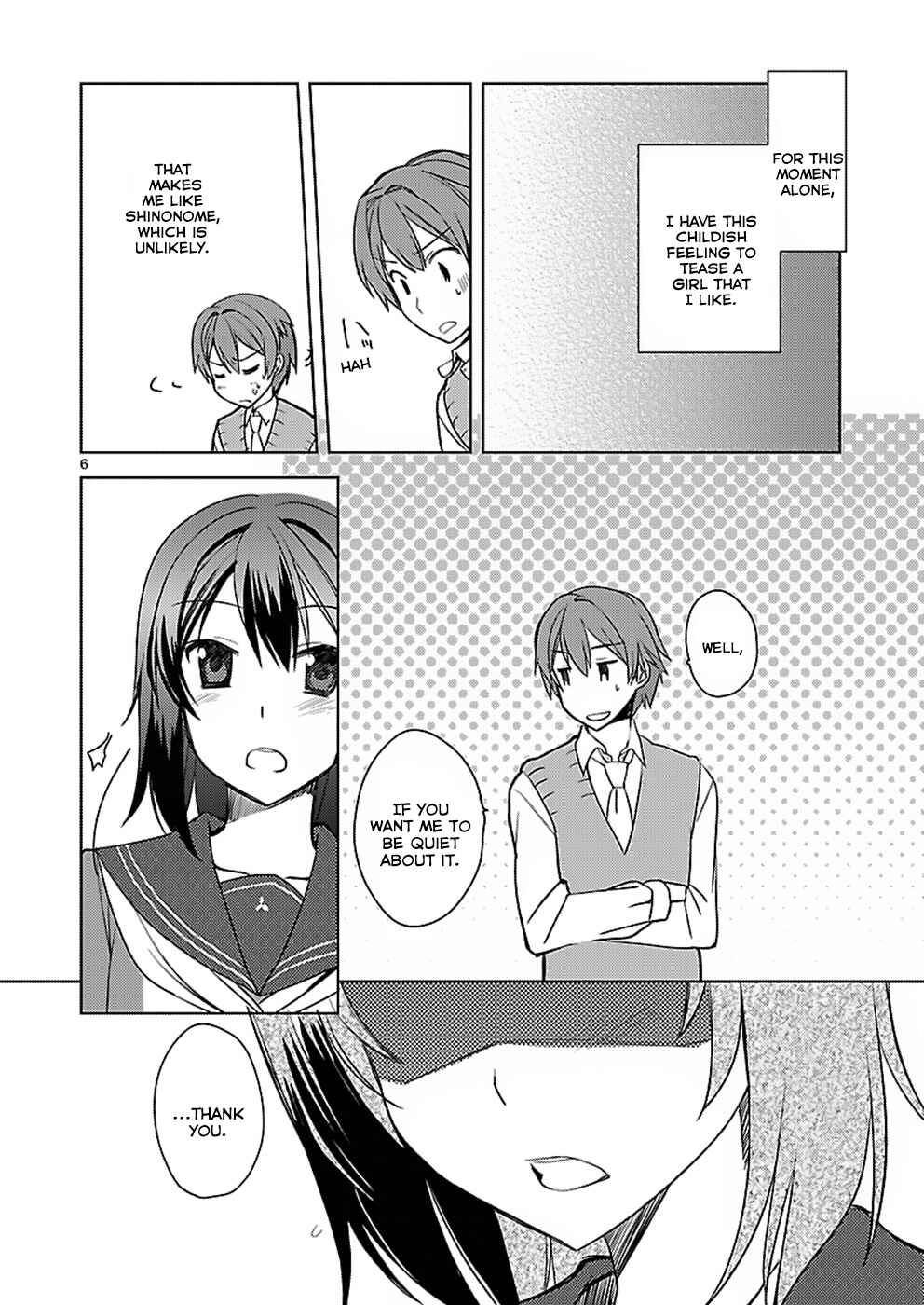 Page 6 Chapter 3 Shinonome Yuuko loves short stories