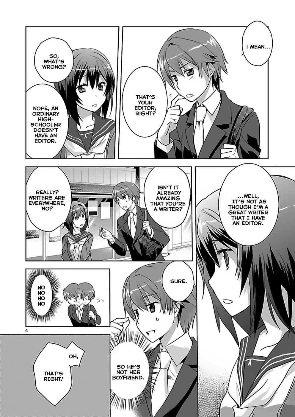 Page 4 Chapter 4 Shinonome Yuuko loves short stories