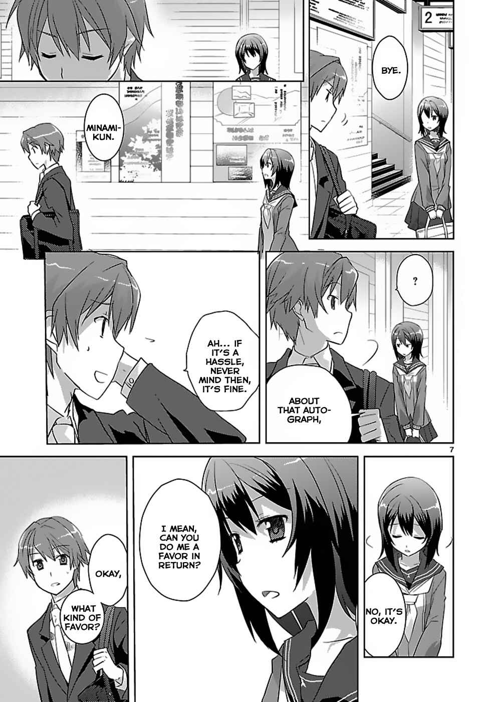 Page 7 Chapter 4 Shinonome Yuuko loves short stories