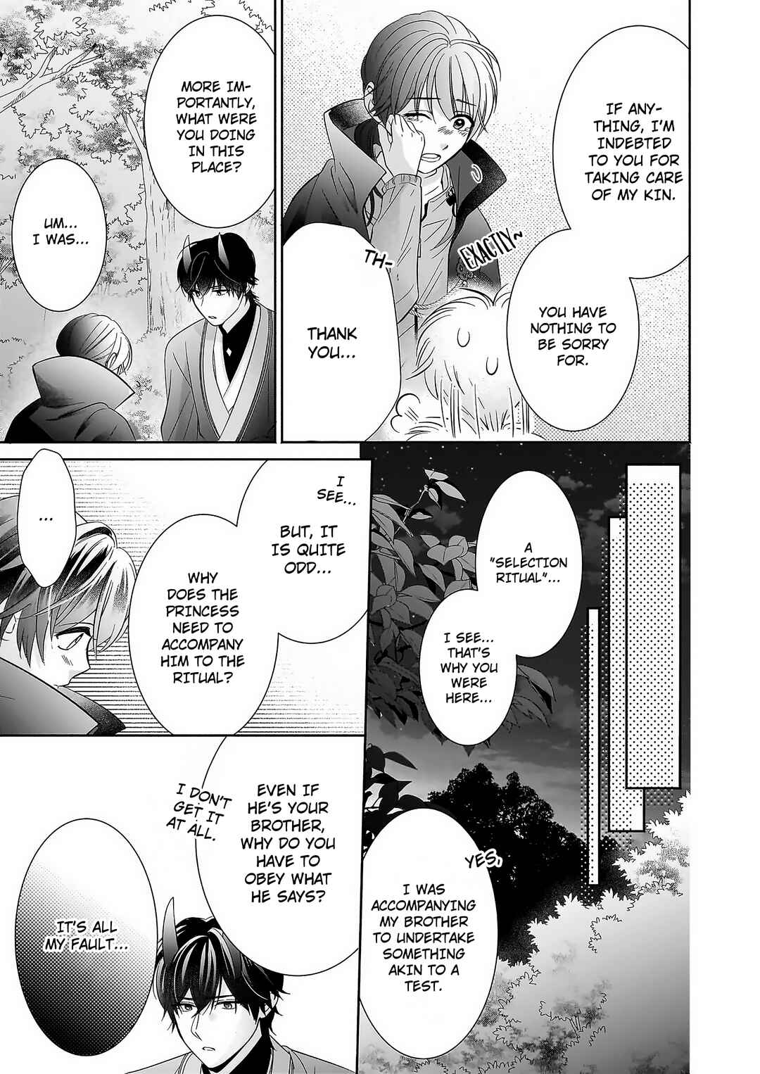 Page 8 Chapter 2.2 The Demon Kings Beloved: Doting on the Abused Healing Maiden