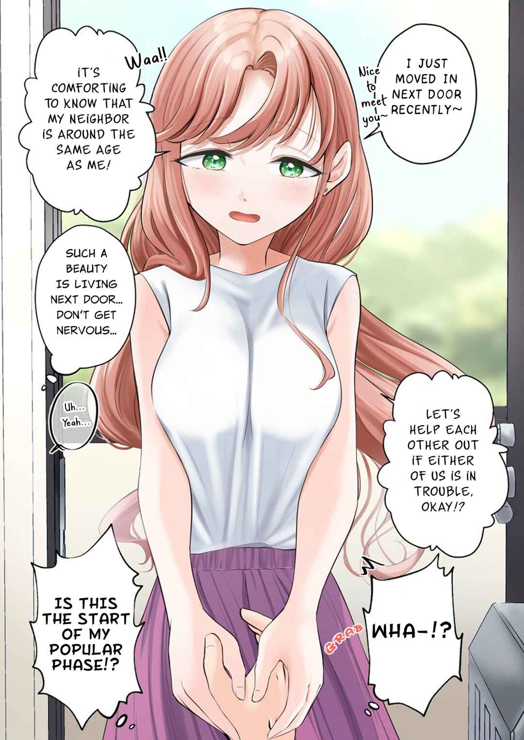 Page 1 Chapter 1 Otonari no Otonari-san