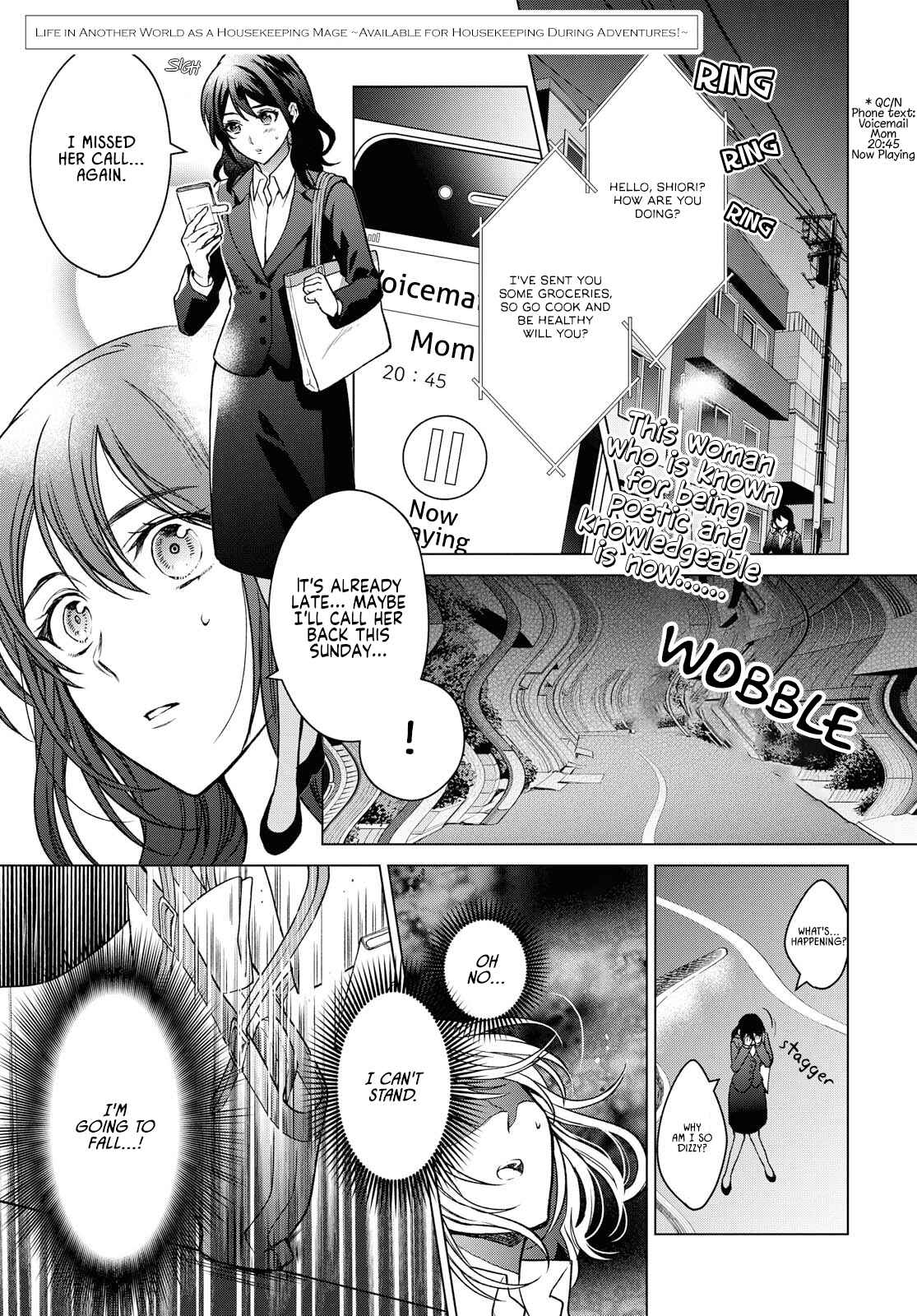 Page 2 Chapter 2 Kasei Madoushi no Isekai Seikatsu