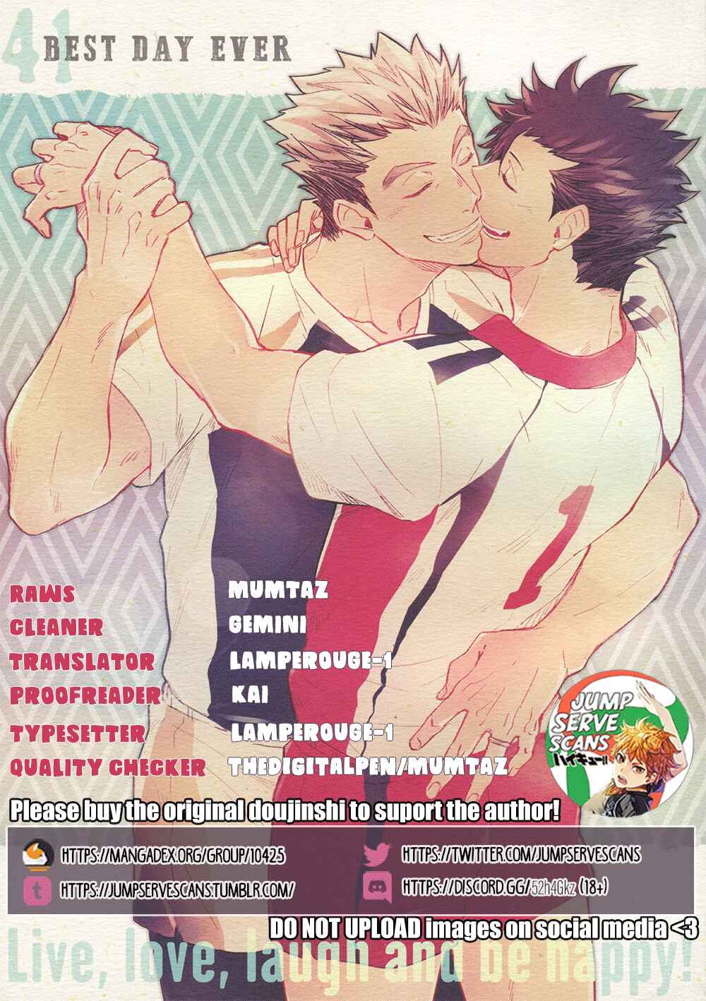 Page 1 Chapter Unknown_e451 Haikyu!! - Best Day Ever (Doujinshi)