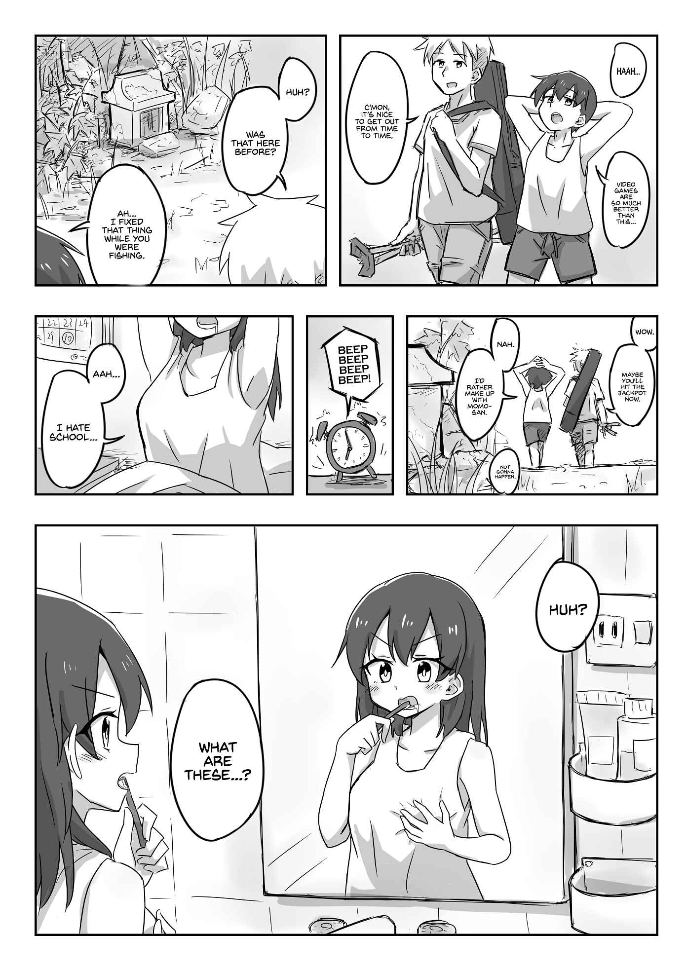 Page 1 Chapter Unknown_a827 My Best Friend Turned Into A Girl